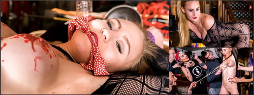 CROWDBONDAGE: Domination & cum in mouth with Helena Valentine