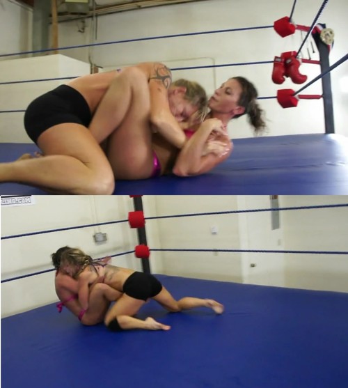 Female Wrestling Zone: Ariel X Vs Toned Tommi – Submission Grappling Match