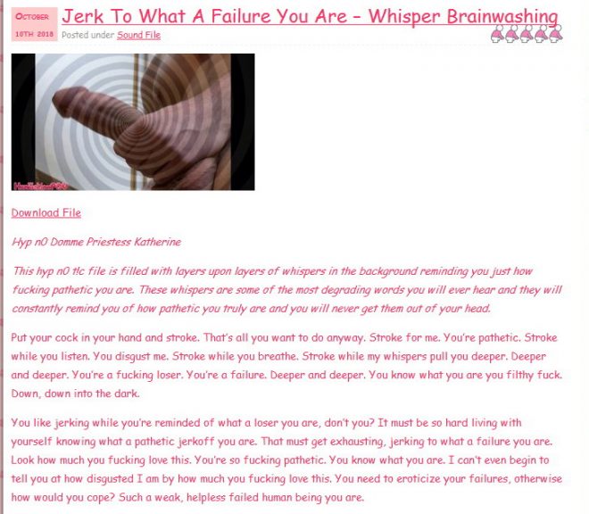 Humiliation POV:Jerk To What A Failure You Are – Whisper Brainwashing