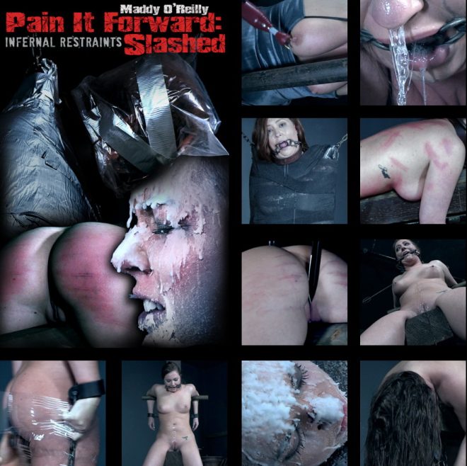 INFERNAL RESTRAINTS: Dec 14, 2018: Pain It Forward: Slashed | Maddy O’Reilly | London River | Stephie Staar/Maddy joins the ghost realm with London and Stephie.
