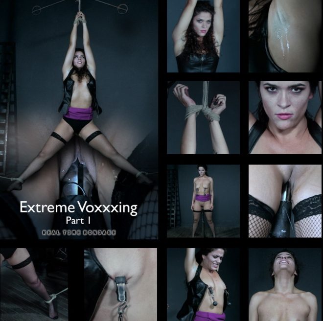 REAL TIME BONDAGE: Feb 9, 2019: Extreme Voxxxing Part 1 | Victoria Voxxx/Only the most intense play for Victoria will do.