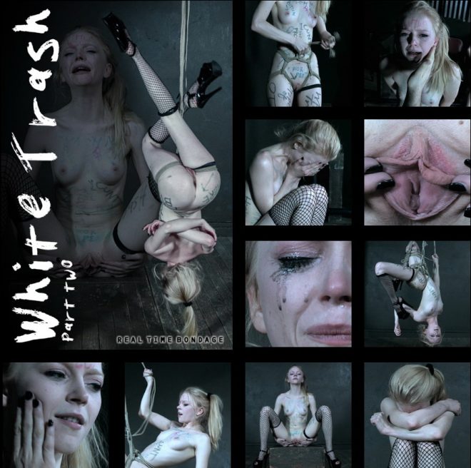 REAL TIME BONDAGE: Mar 16, 2019: White Trash Part 2 | Alice/Alice ties herself up and submits to Truth or Dare.
