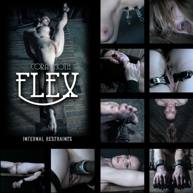INFERNAL RESTRAINTS: Apr 26, 2019: Flex | Cora Moth/Cora Moth is twisted and bent in ridiculous positions.
