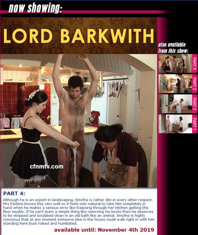 cfnmtv: Lord Barkwith (part 1-4)