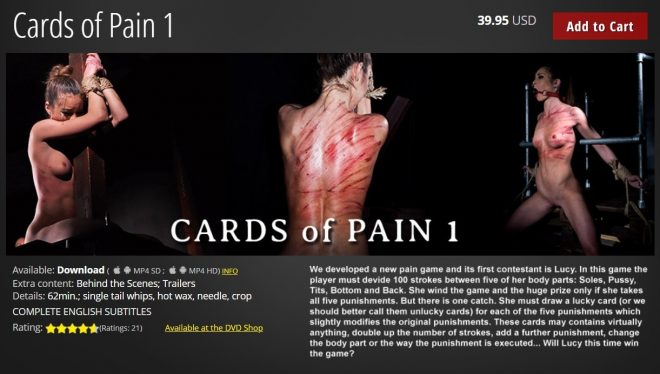 Elite Pain: Cards of Pain 1