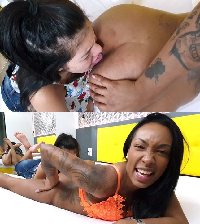 Mf Video Brazil: Persuading Innocent Girl Interracial Kissing And Hard Asslicking