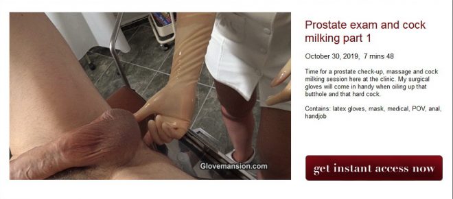 Prostate Exam Handjob - Download free Glove Mansion porn movies & videos at World BDSM