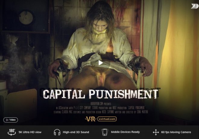 X Virtual/Horror Porn:  Capital punishment in 180° X (Virtual 10) – (4K) – VR