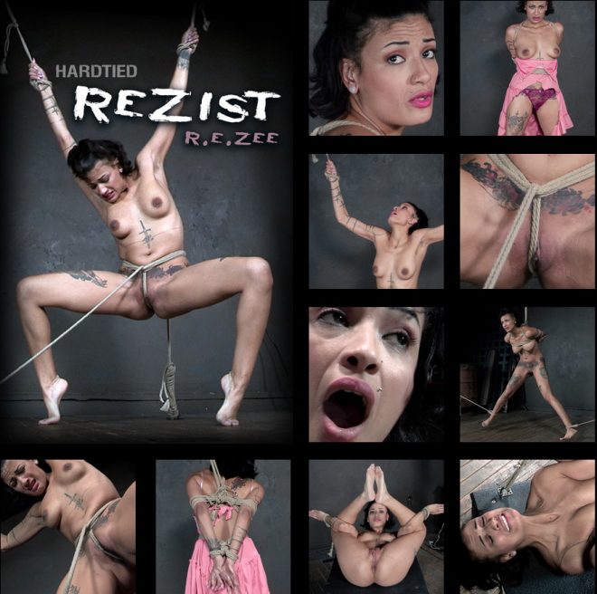 HARDTIED: Feb 26, 2020: REZIST | R.E. Zee/R.E. Zee struggles for freedom and gets orgasms instead.