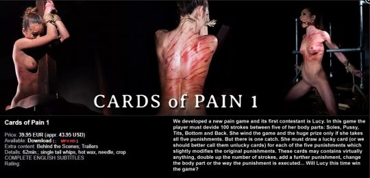 ElitePain: Cards of Pain 1