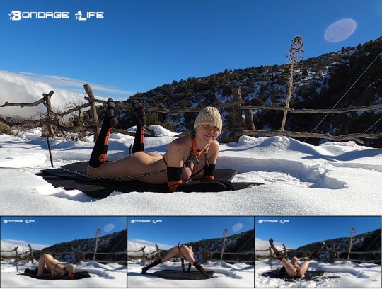 Bondage Life Rachel Greyhound: Snow Day