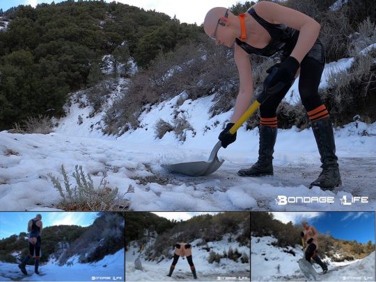 Bondage Life Rachel Greyhound: Lets Shovel Some Snow! – 1/10/2022